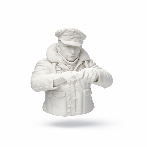 The WWW1 Pilot figure (Red Baron) scale 1/12 size 70mm tall