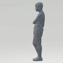 Highly-detailed Figure of a Boy in Shorts 140  ,70mm high from 3dClever Scale 1:24