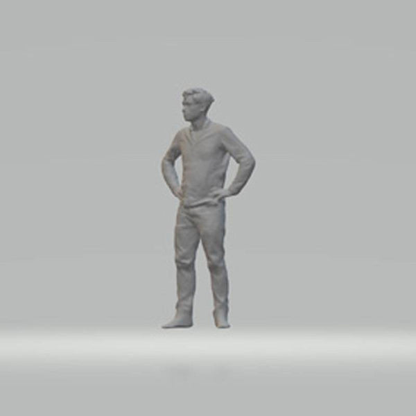 Highly-detailed Figure of a Boy Standing 32   (70mm high)G Gauge