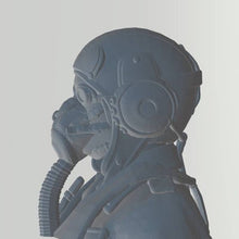 Highly-detailed Model Figure of a Luftwaffe WW2 Pilot 50 mm high from 3Dclever scale 1:12