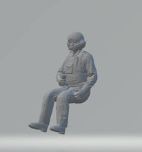 Highley detailed Full body of a Jet Fighter looking right tall 140mm (when standing) scale 1:24