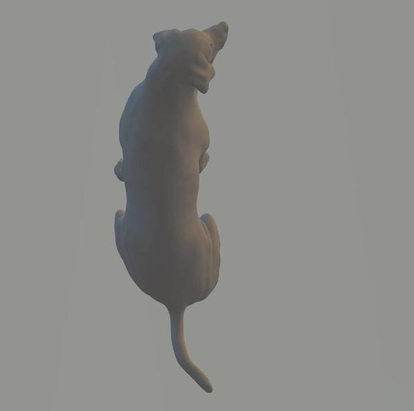Model of a Labrador Retriever 25mm high  made by 3dclever Scale 1:43