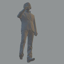 Model Figure of a Man with a Microphone 126 (25mm high) 00 Gauge