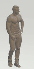Model Figure of a Fit Man 100mm tall scale of  1:18