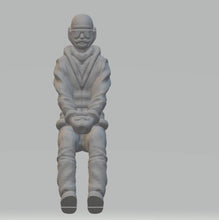 Highley detailed Full body of a world War Biplane Pilot  tall 95mm (when standing) scale 1:18