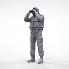 Highly-detailed Model Figure of Crew Lookout with Binoculars 34 (70mm) G Gauge