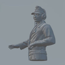 WW2 German Tank Soldier 105mm tall