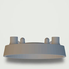 RC Model Spinner 40mm 2 bladed