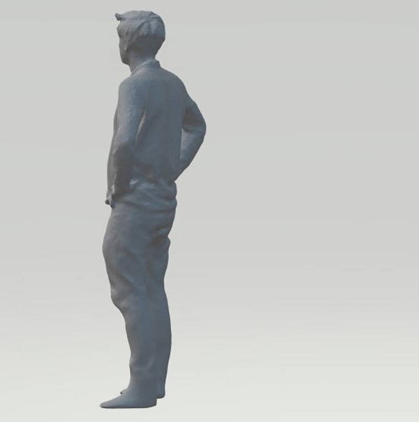 Highly-detailed Figure of a Boy Standing 32  00 Gauge