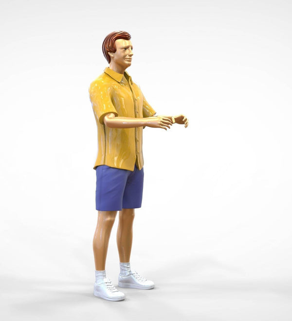 Yacht Captain 134  40mm high Scale 1:43 size