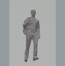 Detailed Figure of a Business Man 14 (70mm high)  G Gauge