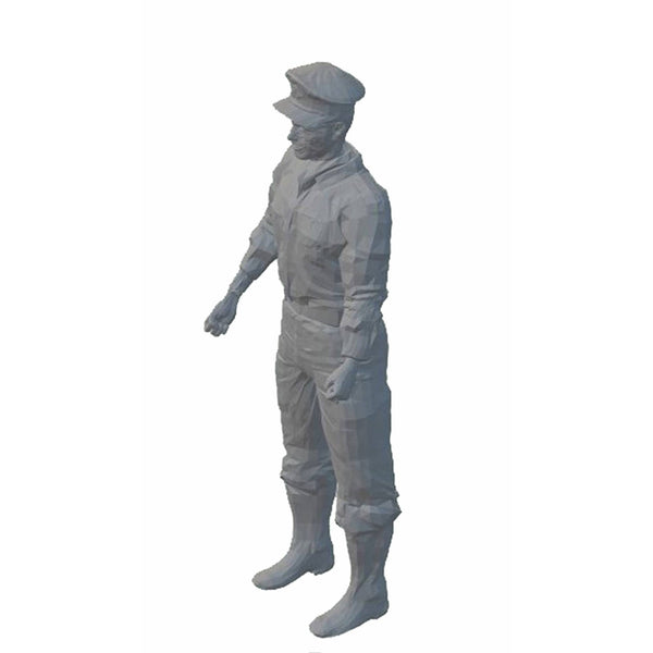 Vosper Perkasa boat Crew  from 3Dclever 70 mm high  Scale 1:24