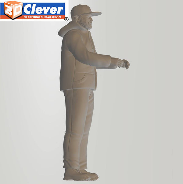 This Boat Captain (70mm) 133 G Gauge scale 1:24 model