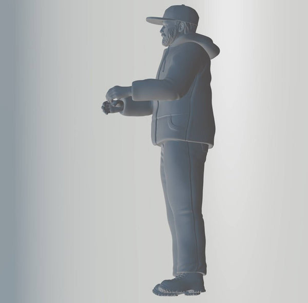 This Boat Captain (70mm) 133 G Gauge scale 1:24 model