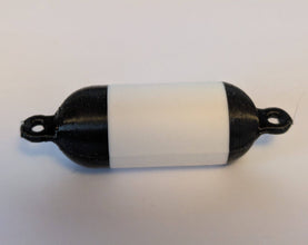 6 Detailed  Fenders 40m long for a Model Boat