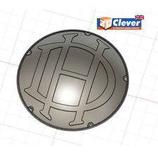 A Set of 2 De Havilland Wheel Caps 85mm dia