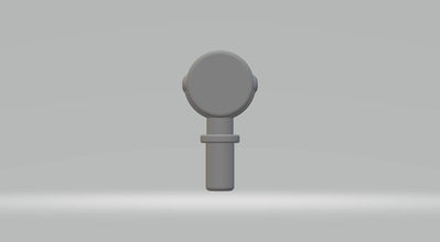 Detailed 2 Model Boat Searchlights 17mm height