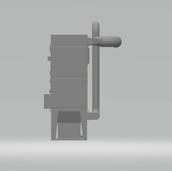 This is an industrial Extraction Unit  Supplied in 3 parts 0 Gauge Scale 1.48
