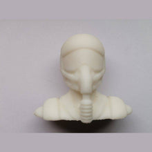 Figure of a Jet Fighter Pilot- visor (35mm high) from 3dclever Scale 1:18