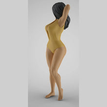 This is a highly-detailed Women bathing in the Sun 38 (70mm high) G gauge Scale 1:24