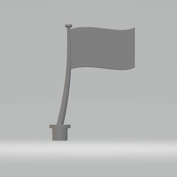 Accurate Derwent Cabin Model Boat Cruiser Flag