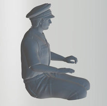 Highley detailed model of a Commercial Airline Pilot 50 mm high