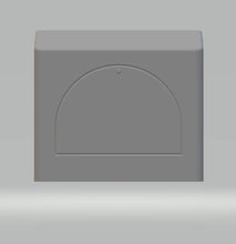 Supply of Commercial gas Meter supplied in white ready for painting. 4 mm Gauge Scale 1.48