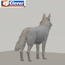 Highly-detailed Model of a German Shepard 25mm  made by 3Dclever scale 1:43