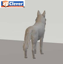 Highly-detailed Model of a German Shepard 25mm  made by 3Dclever scale 1:43
