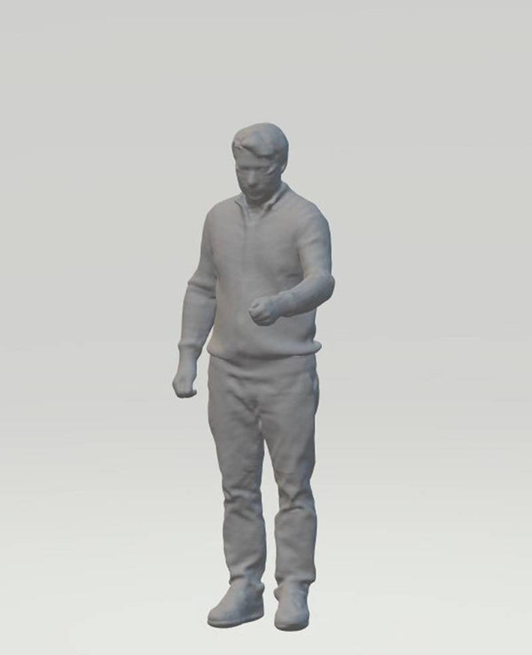 Boat Helmsman crew figure 26  35mm high Scale 1:48