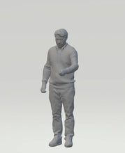 Detailed Boat Helmsman crew figure 26  85mm high