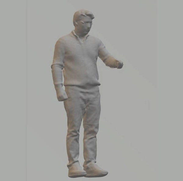 Boat Helmsman crew figure 26  35mm high Scale 1:48