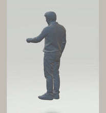 Detailed Boat Helmsman crew figure 26  85mm high