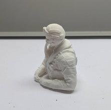 Model jet pilot scale 1/12 70mm tall