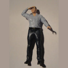 Detailed figure of a Look Out man 19  25mm 00 Gauge 1:76 Scale