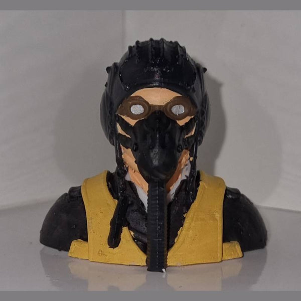 Highly-detailed Model Figure of a Luftwaffe WW2 Pilot 35 mm high from 3Dclever Scale 1:18