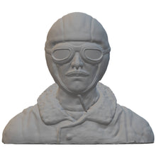 WW1 Bi-Plane Pilot 145mm high 150mm wide 30mm deep