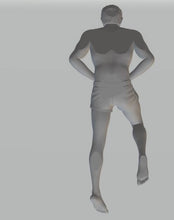 Highly-detailed Figure of a Man Bathing 138  ,25mm high from 3dClever Scale 1:76