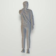 Figure Man Phoning 112 G Gauge  1:24 scale 70mm tall