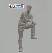 Highly-detailed Figure of a Man Watching 25  G Gauge , 70mm high from 3dClever