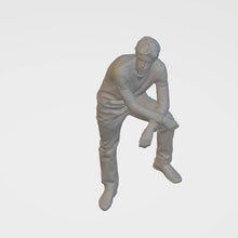 Highly-detailed Figure of a Man Watching 25   (Scale 1:43), 40mm high from 3dClever