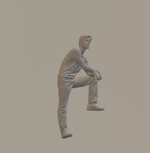 Highly-detailed Figure of a Man Watching 25  G Gauge , 70mm high from 3dClever