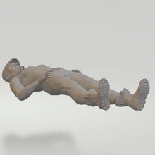 Model Figure of a Man with Muscles 125 (35mm high) 0 Gauge Scale 1:48
