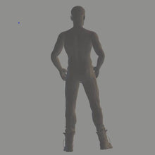 Model Figure of a Man with Muscles 125 (35mm high) 0 Gauge Scale 1:48
