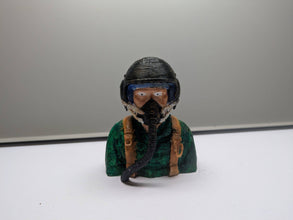 RAF fast jet pilot figure Scale 1/12 70mm tall