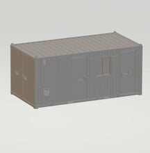 1 New model railway  portable building which comes in a kit containing doors and base G Gauge Scale 1.24