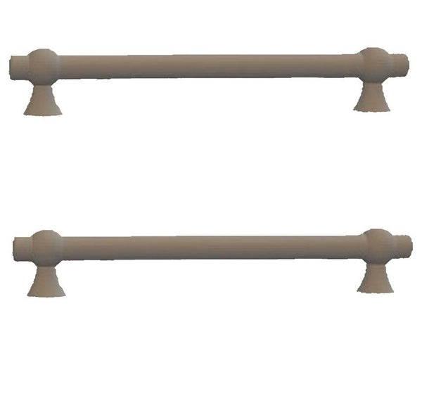 A Model boat Steering Wheel  (22mm high) + 2 Handrails