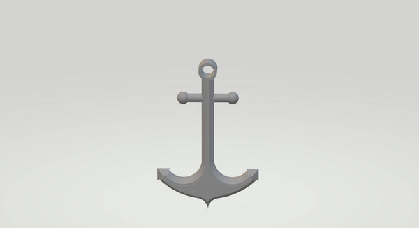 Detailed set of Model Boat Anchor and 6 Fenders