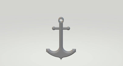 Detailed set of Model Boat Anchor and 6 Fenders