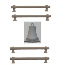 A Bell for a Model Boat from 3Dclever (20mm high) Plus 4 Handrails (25mm) long